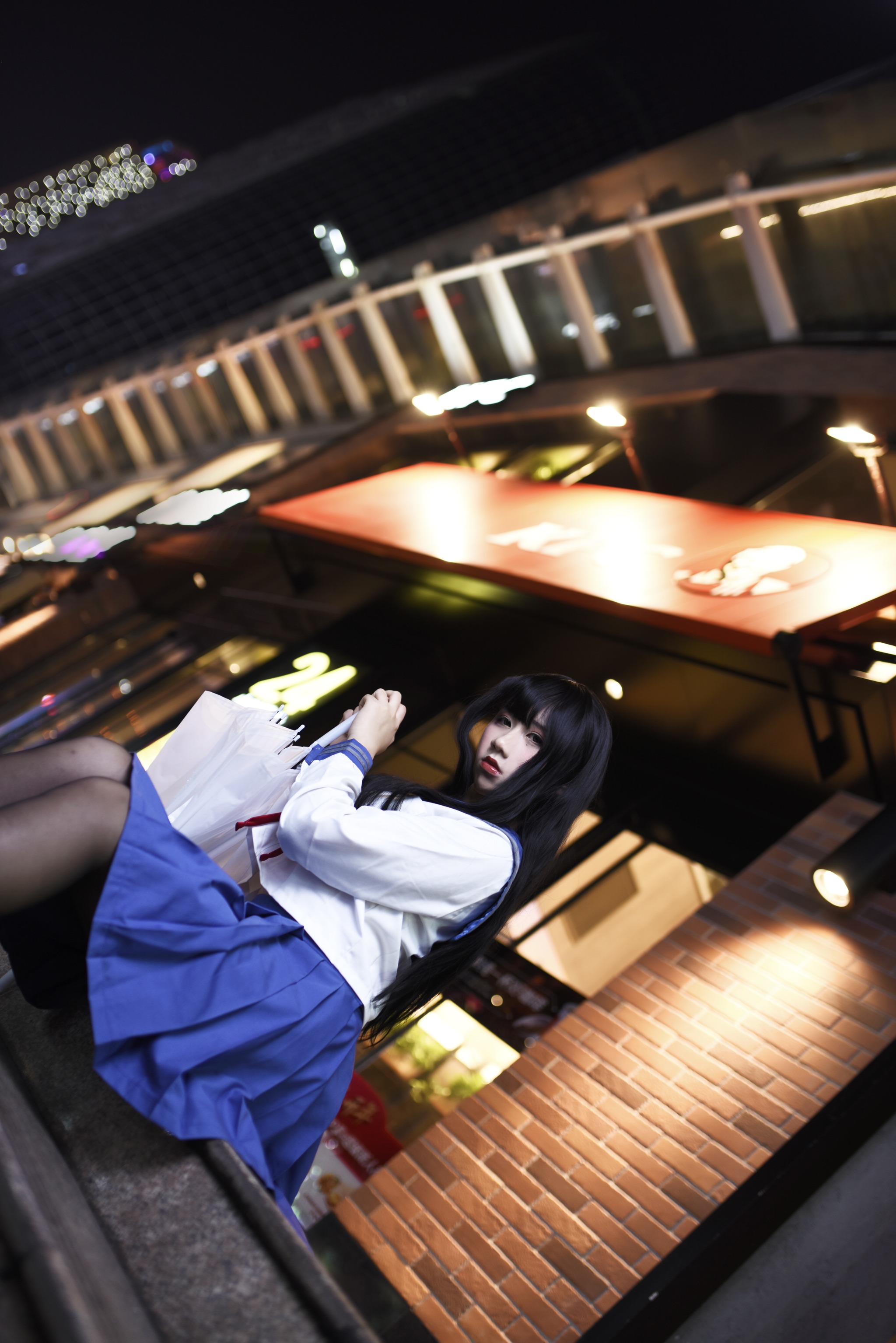 图片[1]-九曲Jean –  NO.036 雨天JK [21P]-XikXak